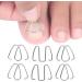 Ingrown Nail Corrector Relieve Pressure Ingrown Toenail Wire Fixer Professional Reshape for Pedicure Foot Care - Buy Online on GoSupps.com