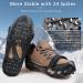 Snow Traction Cleats - Anti-Slip Ice Cleats for Winter Hiking and Outdoor Activities | Large Size for Men (7.5-9.5) and Women (9-11) - Buy Online on GoSupps.com