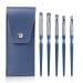 Sapphire Blue Eye Shadow Brush Set ENZO KEN Diamond Eyeshadow Brushes Set Small Nose Contour Brush Glitter Eyeshadow Brush Eye Brush Eyeshadow Blending Brush Eye Makeup Brushes Set Professional. Eye Brush Set Diamond-Blue Eye