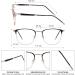 GUDVUE Blue Light Glasses | Anti Glare/UV400 | Unisex Computer/Gaming/TV/Phone Eyewear - Rose Gold - Buy Online on GoSupps.com