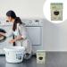 Premium Laundry Detergents Storage Bin | Airtight Lid & Handles | Organize Laundry Powders & Beads - Buy Online on GoSupps.com