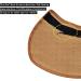 Women's Foldable Straw Sun Visor Hat - Adjustable Wide Brim Beach Cap in Khaki - Buy Online on GoSupps.com