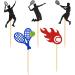 30 Pcs Tennis Cupcake Toppers - Colorful Sports Cake Decorations for Tennis Parties - Perfect for Sport Party Decor - Buy Online on GoSupps.com