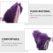 Healeved Faux Fur Cat Ears Headband - Purpless Halloween Headband for Women Soft Fabric Plush Fox Ears Headband for Halloween Thanksgiving Party Cosplay - Buy Online on GoSupps.com