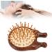 Multifunctional Wooden Massage Hair Brush & Scalp Cushion Portable Comb for Home & Travel - Buy Online on GoSupps.com