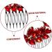 minkissy Bridal Headwear Hair Combs for Wedding Hair Side Comb Bridal Hair Comb Wedding Hair Clips for Brides Hair Comb Clips Rhinestone Hair Combs Hair Combs for Women Accessories - Buy Online on GoSupps.com