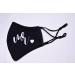 Wedding Party Face Mask Mr Mrs Mask for Bridal Party Wedding Photoshoot Mask Bride and Groom Mask 1x Mr (Black) 1x Mrs (White) - Buy Online on GoSupps.com