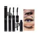 Mimore Double Effect Thick Mascara Natural Thick Waterproof Makeup Mascara, Thick Thickening Lengthening, False Eyelash Effect Mascara, Black Mascara, No Smudging Lasting All Day