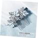 MAGICLULU 1 PC Comb Wedding Dress Headdress Crystal Hairpin Crystal Hair Decor Hair Supply Bridal Headpiece Hair Barrettes Bohemia Hair Accessories Bride Decorate European and American Alloy - Buy Online on GoSupps.com