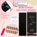 Ceboic Semi Cured Gel Nail Stickers 20Pcs Gel Nail Strips Self-Adhesive Gel Nail Polish Wraps Long-Lasting Waterproof Nail Art Stickers for Women Girls Kids Salon-Quality Manicures (Hot Cocoa) - Buy Online on GoSupps.com