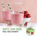 NaturalSlim METABOLIC Protein C-Plus Strawberry Shake Mix - Low Carb Meal Replacement with Vitamins & Minerals - 10 Servings 17.6 oz - Buy Online on GoSupps.com