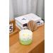 Buy Green Apple Peach Blossom 3 Wick Scented Candle | Aromatherapy Stress Relief | Natural Soy Candle for Home | 15.8 oz Large Size - Buy Online on GoSupps.com