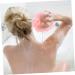 Housoutil 3 Sets Bath Sponge Set - Exfoliating Towel & Shower Pouf for Deep Cleaning - Buy Bathing Accessories Online - Rayon Pink - Buy Online on GoSupps.com