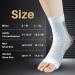 3 Pairs Neuropathy & Tendonitis Compression Socks for Pain Relief - Ankle Brace & Plantar Fasciitis Support for Men and Women (L/XL - White) - Buy Online on GoSupps.com