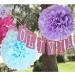 25PCS Paper Pom Poms for DIY Crafts - Blue Mix Tissue Paper Flowers for Baby Shower, Wedding, Birthday, and Christmas Home Decor - Buy Online on GoSupps.com