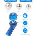 Lung Exerciser & Mucus Removal Device | Improve Lung Capacity & Clear Airways | For Adults, Athletes, Smokers, Swimmers | Blue-1 - Buy Online on GoSupps.com
