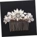 Angoily Fashion Headwear Pearl Comb Crystal Hair Comb Vintage Hair Comb Bridal Hair Comb Pearl Hair Pin Rhinestone Hair Clip Photography Props Bride Wedding Hair Accessories - Buy Online on GoSupps.com