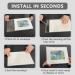 Somime 50 Pack Acid-Free Clear Sleeves for 8.5x11 Art Prints - 9x11 3/7 Bag Size - Perfect for Photos, Pictures, and Framing Mat Mattes - Buy Online on GoSupps.com