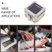 Luxshiny Nail Drill Grinding Bit Holder Box Professional Nail Polish Head Storage Box Nail Tools Organizer Container Display Storage Box Rack Manicure Tool for Salon Yellow - Buy Online on GoSupps.com