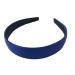 Satin Navy Blue Headband - 2.5 cm Wide | International Shipping Available - Buy Online on GoSupps.com