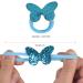 Avodova 8 Pairs Elastic Hair Ties for Girls | Glitter Fabric Ponytail Bands - Perfect for Toddlers & Children - Buy Online on GoSupps.com