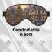 Merry Christmas Unisex Sleep Eye Mask | Soft Comfort Eye Shade for Travel Yoga & Shift Work - Buy Online on GoSupps.com