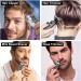 Bestauty Professional Barber Clippers Set - Cordless Beard & Nose Hair Trimmer Waterproof & Rechargeable Ideal for Haircut & Shaving (Silver - Buy Online on GoSupps.com