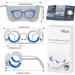 Ultra-Light Anti-Motion Sickness Smart Glasses for Adults & Kids - Nausea Relief for Travel, Gaming & Sports - Blue - Buy Online on GoSupps.com