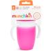 Munchkin Miracle 360 Sippy Cup Trainer - BPA Free Toddler Cup with Handles | Non Spill & Leakproof Baby Cup for Weaning | Dishwasher Safe - 6+ Months, 7oz - Pink - Buy Online on GoSupps.com