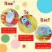 ECOHU 1-Inch Circle Hole Punch for Crafts - Handmade Paper Tool for Scrapbooking, Cards, DIY Arts - Buy Online on GoSupps.com