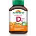 Jamieson Melatonin 5 mg Extra Strength - Chocolate Mint Flavour Fast Dissolving Tablets 100 Count (Pack of 1) & Chewable Vitamin D3 1 000 IU - Natural Tangy Orange 100 Count (Pack of 1) - Buy Online on GoSupps.com