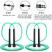 VIIBASE 10 Pack PVC Jump Rope for Cardio Fitness - Adjustable Speed Jump Rope for Women Men Kids - 9 Feet - Buy Online on GoSupps.com