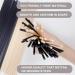 Hossian 100PC Reed Diffuser Sticks - 20cm Black Fiber Reeds for Essential Oils | Perfect for Aromatherapy & Home Fragrance - Buy Online on GoSupps.com