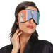 Light Blocking Sleep Mask - Goose Tulip Floral Eye Mask for Travel & Naps | Adjustable Soft Eye Cover for Men & Women - Buy Online on GoSupps.com