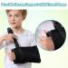 Kids Arm Sling for Shoulder Injury | Adjustable Padded Immobilizer | Comfortable Support for Boys & Girls | Black (Small - Buy Online on GoSupps.com