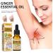 Ginger Massage Essential Oil for Lymphatic Drainage | Natural Daily Body Care - Buy Online on GoSupps.com