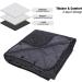RED CAMP Large Sherpa-Lined Camping Blanket - Windproof, Warm & Machine Washable - 59 x 79 - Black - Buy Online on GoSupps.com