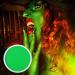 Go Ho Amazon Green Face and Body Paint Makeup 25g - Professional Water-based Creamy to Gel Formula for Adults, Children, Cosplay, SFX, Costumes, Festivals, Halloween - Buy Online on GoSupps.com