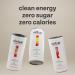 Virtue Clean Energy Mixed Pack - 12 x Yerba Mate Natural Energy Drinks - Sugar Free Zero Calories Vegan (12 x 250ml) Strawberry & Lime Tropical Peach & Raspberry  - Buy Online on GoSupps.com
