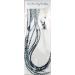 White Grizzly Stripe Feather Hair Extensions - Set of 10 Feathers - Buy Online on GoSupps.com