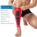 360 RELIEF Compression Calf Sleeves - Red Large | For Fitness Sports, Shin Splints, Muscle Cramps | Running, Jogging, Hiking | Includes Mesh Laundry Bag | 1 Pair - Buy Online on GoSupps.com