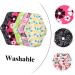 Reusable Charcoal Menstruation Pads - 6 Pack Washable Sanitary Pads for Women & Girls (Medium Floral Design 26x18cm) - Buy Online on GoSupps.com
