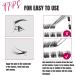 90 Clusters DIY False Eyelashes Kit - Reusable Soft Natural Russian Lashes Extensions - Clear Glue Included - 10-16mm C CC D Curl - Buy Online on GoSupps.com