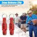 TSV 10 PCS Heavy Tension Snap Release Clips with Key Ring for Offshore Fishing - Red - Buy Online on GoSupps.com