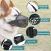 Soft Mesh Dog Muzzle | Adjustable Straps | Poisoned Bait Protection | Prevent Biting & Chewing | For Small Medium Large Dogs | L 10-12 | Black - Buy Online on GoSupps.com