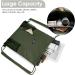 WANDF Drawstring Backpack with Shoulder Pad - Sports Gym Bag with Mesh Pocket for Men & Women - Dark Green - Buy Online on GoSupps.com