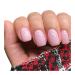 Fogcroll Easy-to-apply Artificial Nails Long-lasting Press-on Square Fake with Seamless Cuticle Lines Natural-looking Nail Extensions for Gentle Application Pink