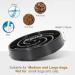 LEACOOLKEY Large Slow Feeder Dog Bowl for Medium/Big Dogs - Anti-Gulping Interactive Maze Bowl for Healthy Eating and Bloat Prevention (Black) - Buy Online on GoSupps.com