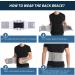 Adjustable Inflatable Back Bandage with Lumbar Support Pain Relief for Herniated Disc & Sciatica | Medium Size (33-37) - Buy Online on GoSupps.com