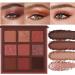 Lucoss 9 Colors Eyeshadow Palette Eye Makeup - Shimmer Matte Ultra Pigmented Eye Shadow Pallete Waterproof Long Lasting Smoky Eyeshadow Palette - Buy Online on GoSupps.com